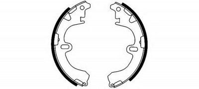 HELLA 8db355000241 -  Комплект тормозных колодок