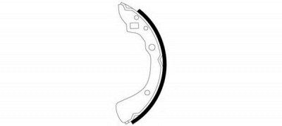HELLA 8db355000571 -  Комплект тормозных колодок