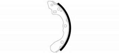 HELLA 8db355000671 -  Комплект тормозных колодок