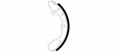 HELLA 8db355000841 -  Комплект тормозных колодок