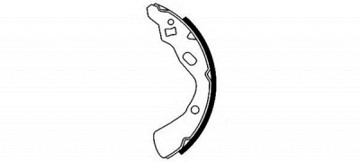 HELLA 8db355001181 -  Комплект тормозных колодок