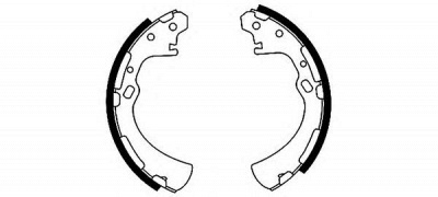 HELLA 8db355001191 -  Комплект тормозных колодок