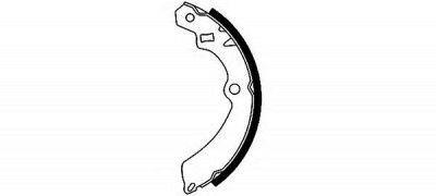 HELLA 8db355001231 -  Комплект тормозных колодок