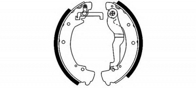 HELLA 8db355001281 -  Комплект тормозных колодок