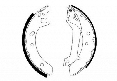 HELLA 8db355001461 -  Комплект тормозных колодок