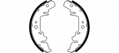 HELLA 8db355001711 -  Комплект тормозных колодок