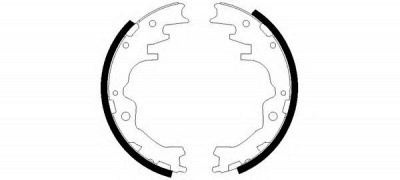 HELLA 8db355002441 -  Комплект тормозных колодок