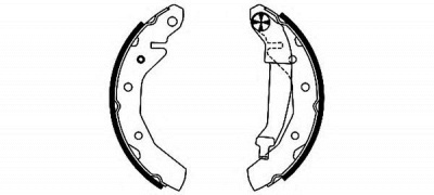 HELLA 8db355003491 -  Комплект тормозных колодок