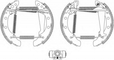 HELLA 8db355003731 -  Комплект тормозных колодок