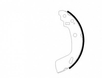 HELLA 8db355022251 -  Комплект тормозных колодок