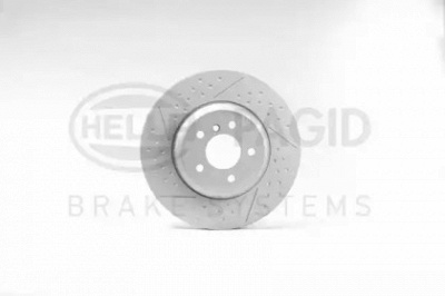 HELLA 8dd355120781 -  Тормозной диск