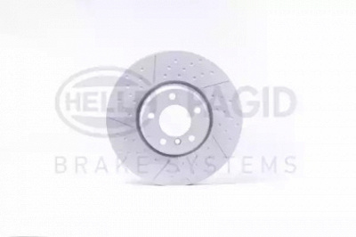 HELLA 8dd355120821 -  Тормозной диск