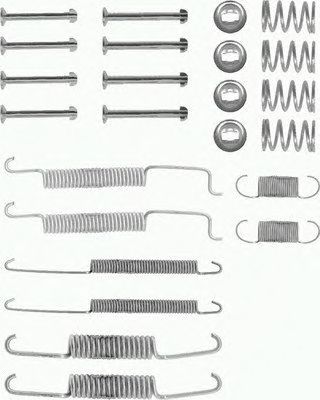 HELLA 8dz355200011 -  Комплектующие, тормозная колодка