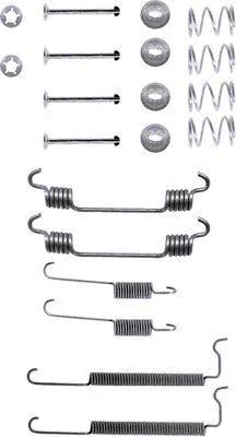 HELLA 8dz355200251 -  Комплектующие, тормозная колодка