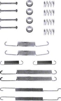 HELLA 8dz355200291 -  Комплектующие, тормозная колодка