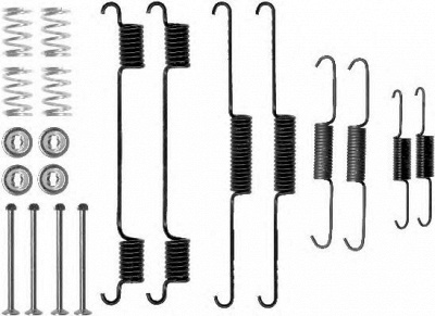 HELLA 8dz355200661 -  Комплектующие, тормозная колодка