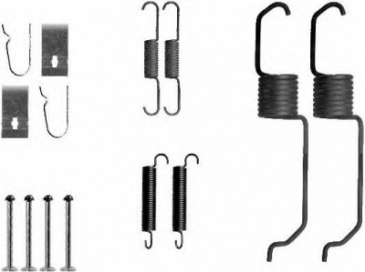 HELLA 8dz355200961 -  Комплектующие, тормозная колодка