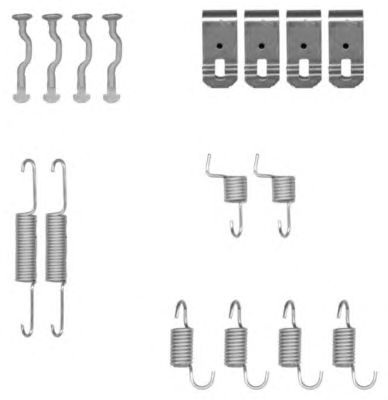 HELLA 8dz355201971 -  Комплектующие, стояночная тормозная система
