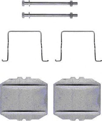 HELLA 8dz355202191 -  Комплектующие, колодки дискового тормоза