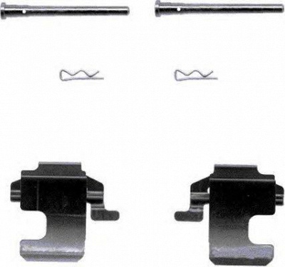 HELLA 8dz355202961 -  Комплектующие, колодки дискового тормоза