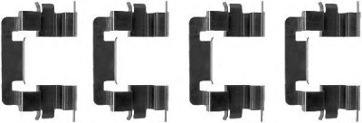 HELLA 8dz355203001 -  Комплектующие, колодки дискового тормоза