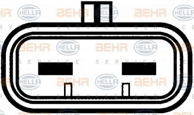 HELLA 8ew009158701 -  Вентилятор, охлаждение двигателя