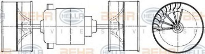 HELLA 8ew009160021 -  Вентилятор салона