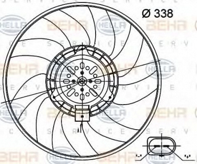 HELLA 8ew351000481 -  