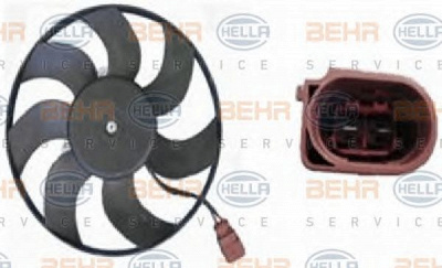 HELLA 8ew351039201 -  Вентилятор, охлаждение двигателя