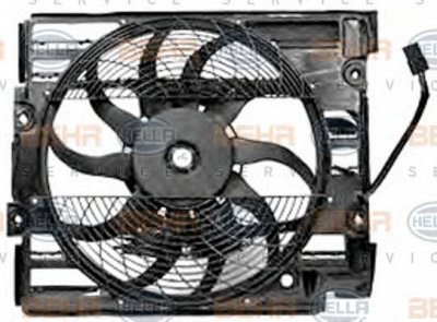 HELLA 8ew351040111 -  Вентилятор, конденсатор кондиционера