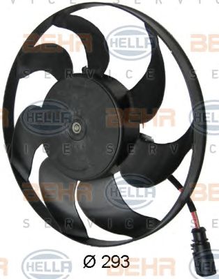 HELLA 8ew351040391 -  Вентилятор, охлаждение двигателя