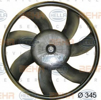 HELLA 8ew351041661 -  Вентилятор, охлаждение двигателя