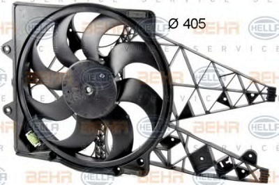 HELLA 8ew351042621 -  Вентилятор, охлаждение двигателя