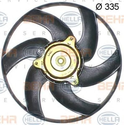 HELLA 8ew351043511 -  Вентилятор, охлаждение двигателя
