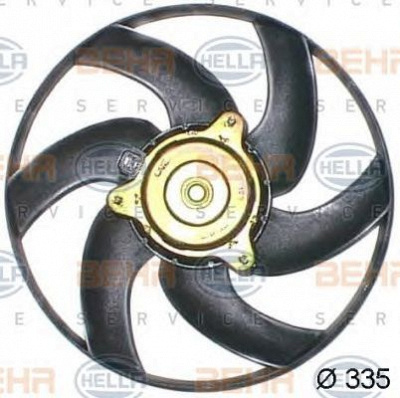 HELLA 8ew351043641 -  Вентилятор, охлаждение двигателя