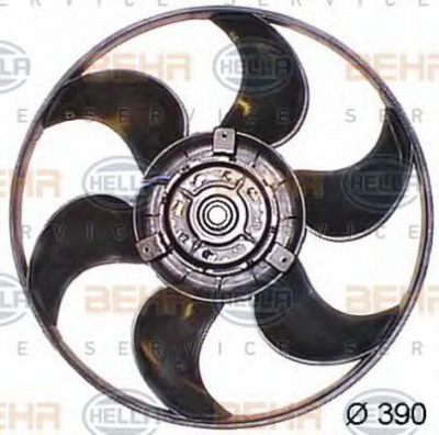 HELLA 8ew351043681 -  Вентилятор, охлаждение двигателя