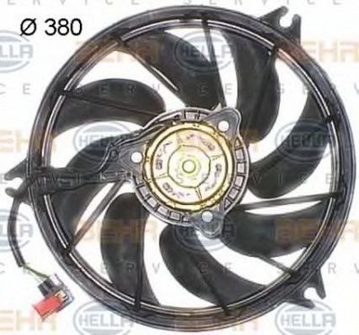 HELLA 8ew351043751 -  Вентилятор, охлаждение двигателя