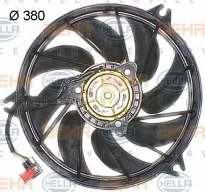 HELLA 8ew351044111 -  Вентилятор, охлаждение двигателя