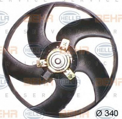 HELLA 8ew351044221 -  Вентилятор, охлаждение двигателя
