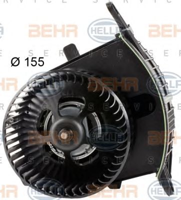 HELLA 8ew351044281 -  Вентилятор салона