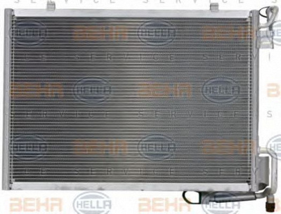 HELLA 8fc351000431 -  Конденсатор, кондиционер