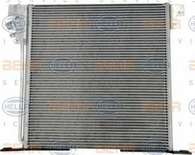 HELLA 8fc351037344 -  Конденсатор, кондиционер