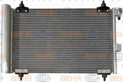 HELLA 8fc351301384 -  Конденсатор, кондиционер