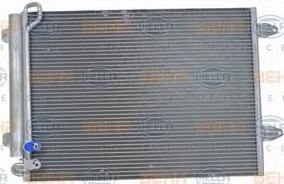 HELLA 8fc351317544 -  Конденсатор, кондиционер