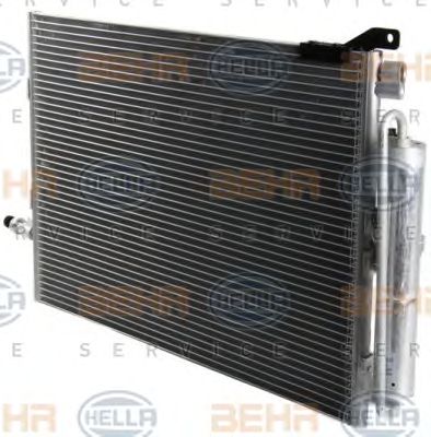 HELLA 8fc351319241 -  Конденсатор, кондиционер