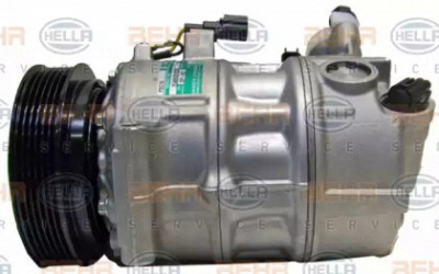 HELLA 8fk351003381 -  Компрессор, кондиционер