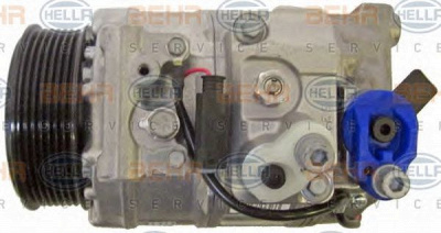 HELLA 8fk351105351 -  Компрессор, кондиционер