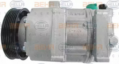 HELLA 8fk351106321 -  Компрессор, кондиционер