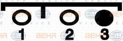 HELLA 8fk351108531 -  Компрессор, кондиционер
