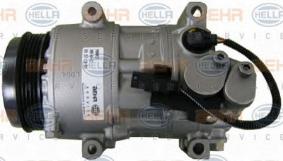 HELLA 8fk351110861 -  Компрессор, кондиционер